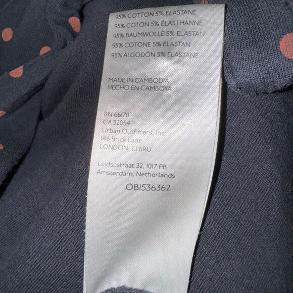 Maeve by Anthropologie Ruched Button-Down Collared Top Polka Dot | medium - Picture 11 of 13